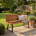 Metal Park Bench Frame with Backrest Brackets